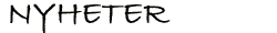 NYHETER